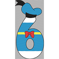 Cartoon letters-CL 156